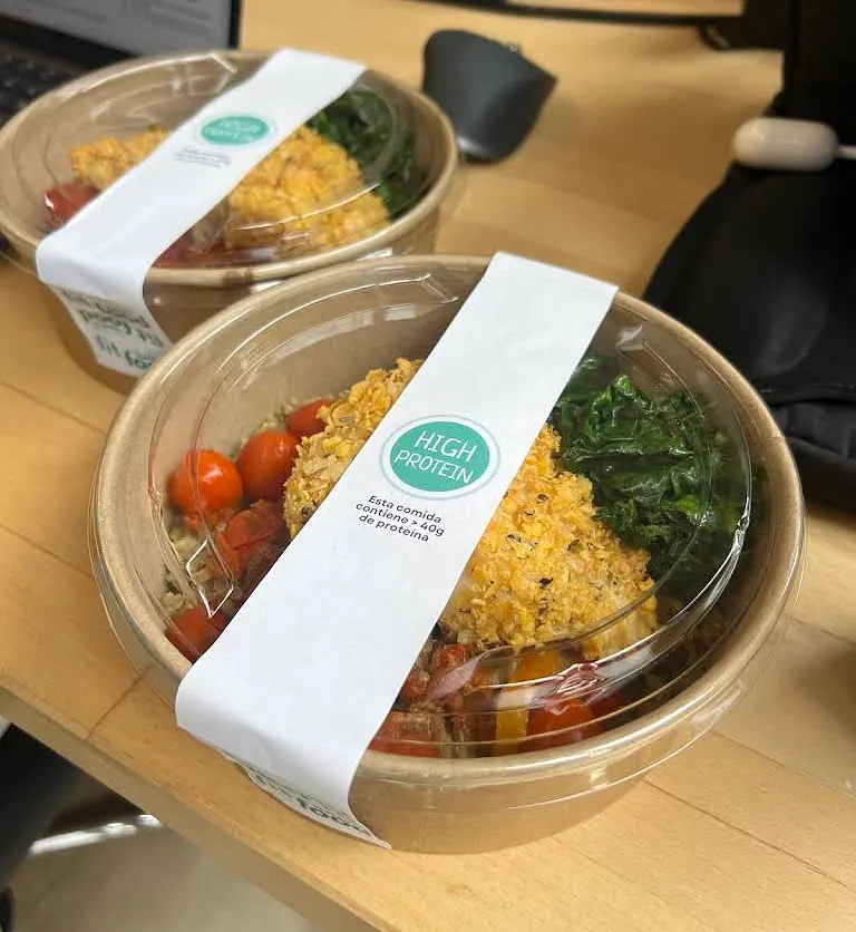Comida saludable para llevar
