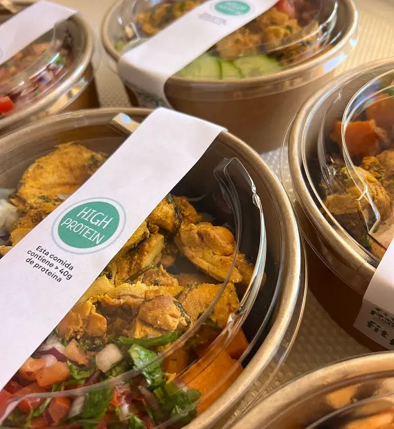 Comida saludable para llevar